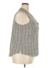 Croft & Barrow 100% Polyester Tweed Gray Sleeveless Blouse Size XXL - photo 4
