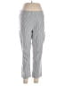 Anne Klein Stripes Gray Casual Pants Size L - photo 1