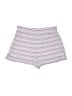 Unbranded 100% Polyester Stripes Purple Shorts Size 14 - 16 - photo 2