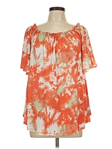 emerald Short Sleeve Blouse (view 1)