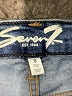 Seven7 Blue Denim Shorts Size 8 - photo 3