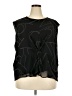Calvin Klein 100% Polyester Black Sleeveless Blouse Size 2X - photo 1