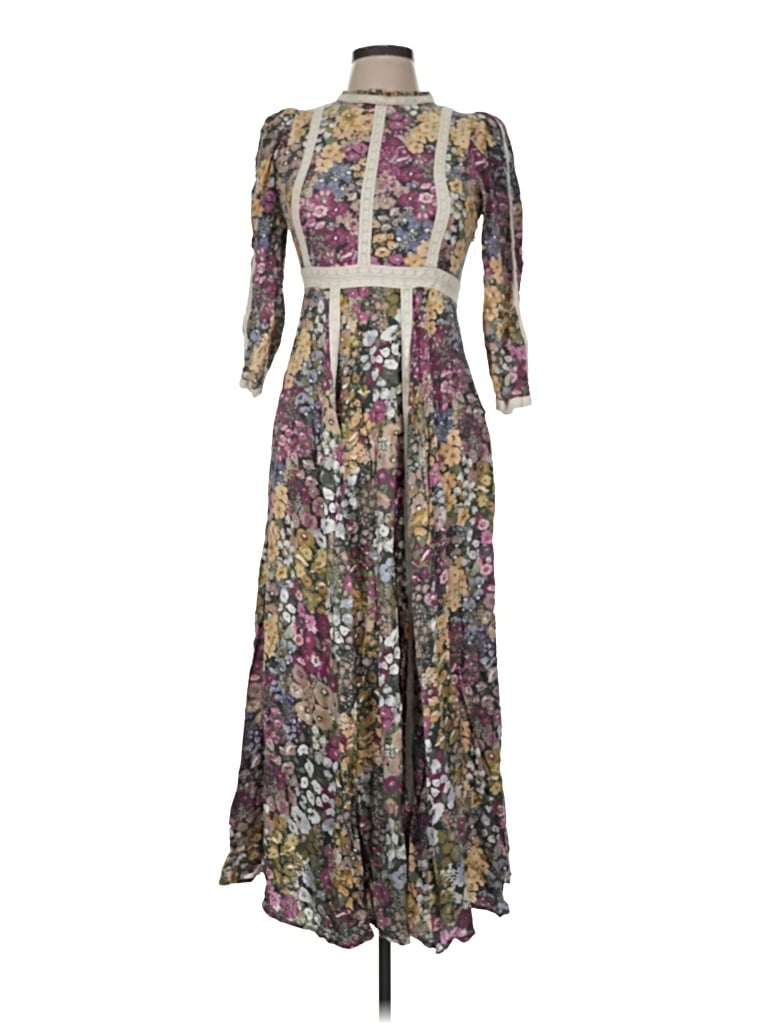 Pre-owned Especia Casual Dress In Purple