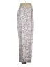 J.Crew Animal Print Gray Silver Linen Pants Size 14 - photo 4