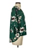 West Kei 100% Polyester Green 3/4 Sleeve Blouse Size S - photo 4