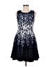 Eliza J Stars Blue Cocktail Dress Size 8 (petite) - photo 1