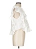 Tularosa 100% Polyester White Sleeveless Blouse Size L - photo 4