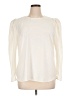 Ann Taylor 100% Polyester Ivory Long Sleeve Top Size XL - photo 1