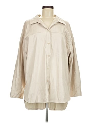 Mustard Seed 3/4 Sleeve Button-Down Shirt (view 1)