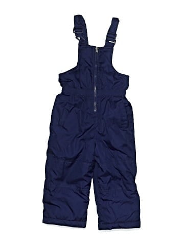 Pink Platinum Snow Pants With Bib (view 1)