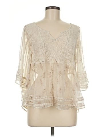 Meadow Rue 3/4 Sleeve Blouse (view 1)