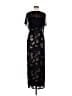 Aidan Mattox 100% Polyester Black Cocktail Dress Size 2 - photo 1