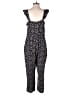 Bobeau 100% Rayon Paisley Black Jumpsuit Size M - photo 2