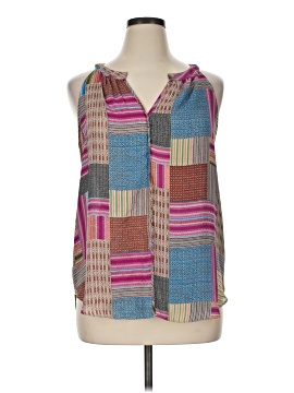 Rose + Olive Sleeveless Blouse