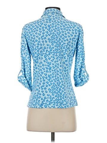 J. McLaughlin 3/4 Sleeve Button-Down Shirt (view 2)