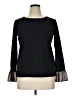 Talbots Outlet 100% Cotton Black Long Sleeve Top Size 0X - photo 1
