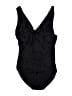 J.Crew Solid Black One Piece Swimsuit Size 16 - photo 1