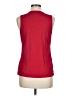 NY&C 100% Polyester Red Sleeveless Blouse Size M - photo 2