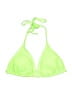 Unbranded Solid Green Swimsuit Top Size L - photo 1