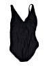 J.Crew Solid Black One Piece Swimsuit Size 16 - photo 2
