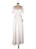 Lulus 100% Polyester White Casual Dress Size L - photo 1