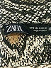 Zara Animal Print Gold Skort Size S - photo 3