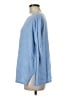 J.Jill 100% Cotton Blue Long Sleeve Top Size Med Petite - photo 5