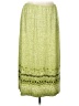 Rafael 100% Polyester Green Casual Skirt Size L - photo 1