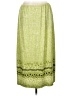 Rafael 100% Polyester Green Casual Skirt Size L - photo 2
