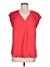 Daniel Rainn 100% Polyester Red Short Sleeve Blouse Size M - photo 1