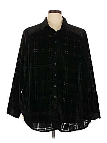 Torrid Long Sleeve Button-Down Shirt (view 1)