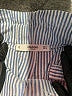 Mango Checkered-gingham Blue Casual Pants Size S - photo 4