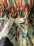 Aryn K. 100% Silk Print Green Shorts Size XS - photo 3
