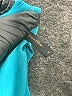 BCBGMAXAZRIA 100% Polyester Color Block Teal Cocktail Dress Size 10 - photo 9