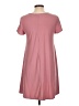 Derek Heart Solid Pink Casual Dress Size L - photo 2