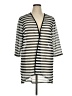 Easywear by Chico's Stripes Gray Kimono Size XL (3) - photo 1