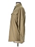 Unbranded 100% Polyester Solid Tan Long Sleeve Blouse Size L - photo 5