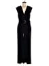 MNG Solid Black Jumpsuit Size M - photo 1