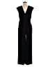 MNG Solid Black Jumpsuit Size M - photo 2
