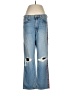 Ramy Brook 100% Cotton Graphic Blue Jeans Size 28 waist - photo 1