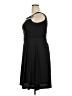 Patra Solid Black Cocktail Dress Size 18 - photo 5