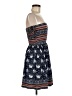 Derek Heart Paisley Blue Casual Dress Size M - photo 4