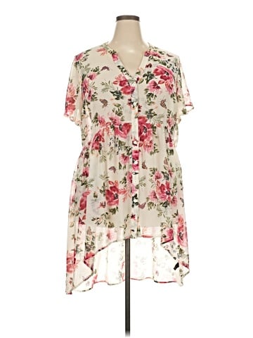 Torrid Short Sleeve Blouse (view 1)