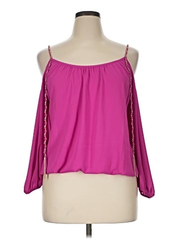 INC International Concepts 3/4 Sleeve Blouse (view 1)
