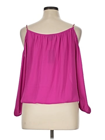 INC International Concepts 3/4 Sleeve Blouse (view 2)