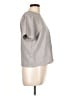 Forever 21 Gray Short Sleeve Top Size L - photo 4