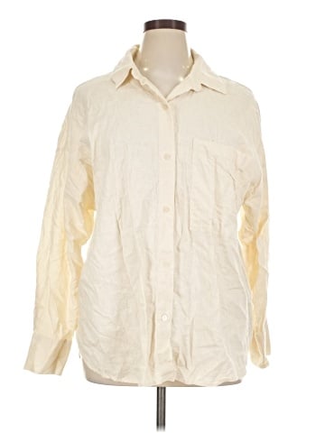 Abercrombie & Fitch Long Sleeve Button-Down Shirt (view 1)