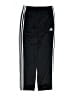Adidas 100% Polyester Black Track Pants Size 14 - 16 - photo 1