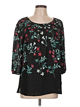 Lc Lauren Conrad 3/4 Sleeve Blouse