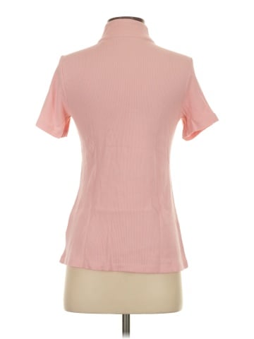 Isaac Mizrahi LIVE! Short Sleeve Turtleneck (view 2)